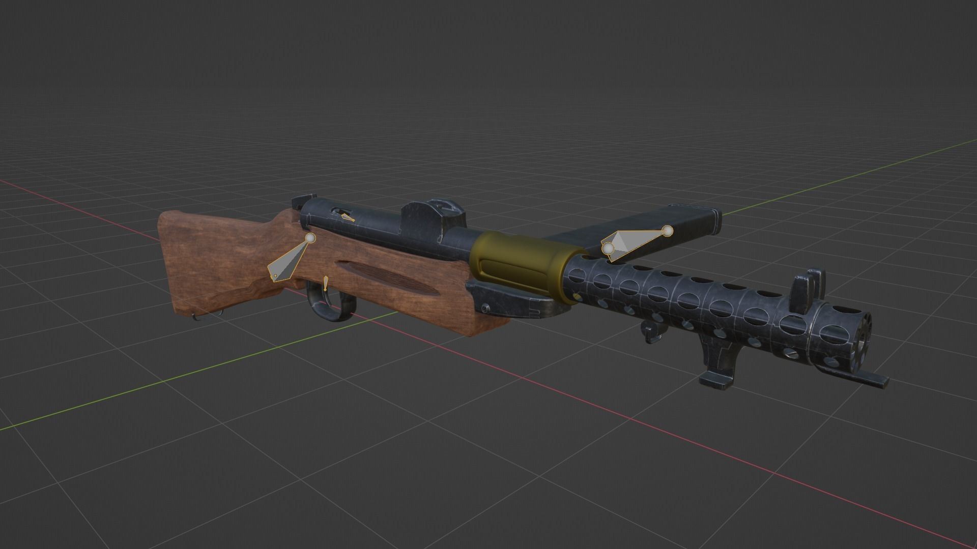 Lanchester MK1 Free low-poly 3D model_15