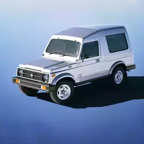 Suzuki Gypsy 2016 Low-poly 3D model