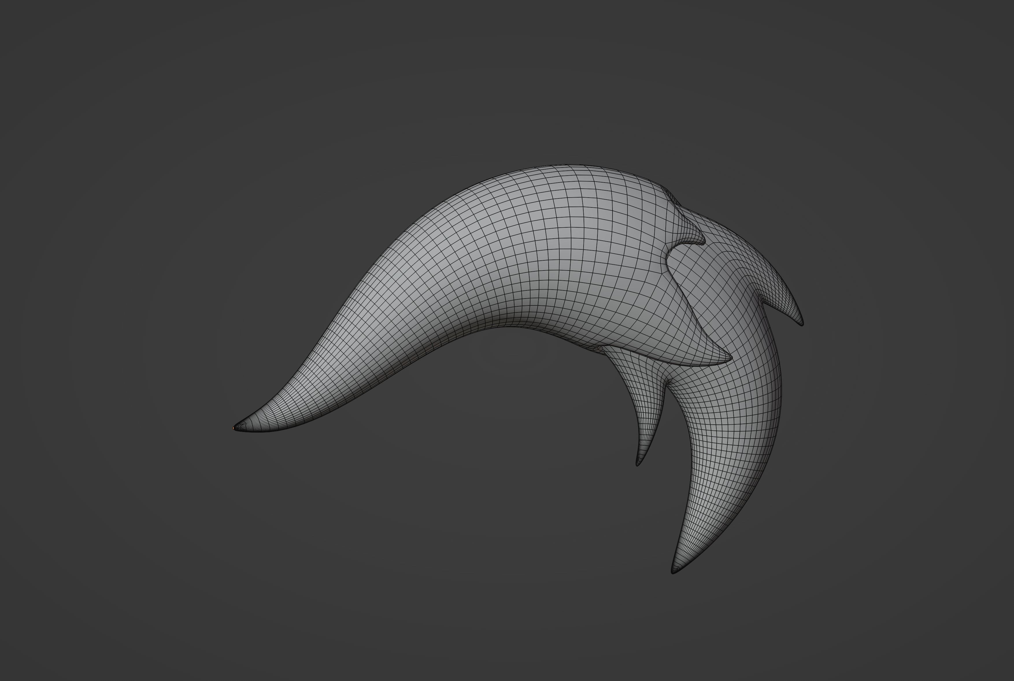 Fox Tail 3D model_15