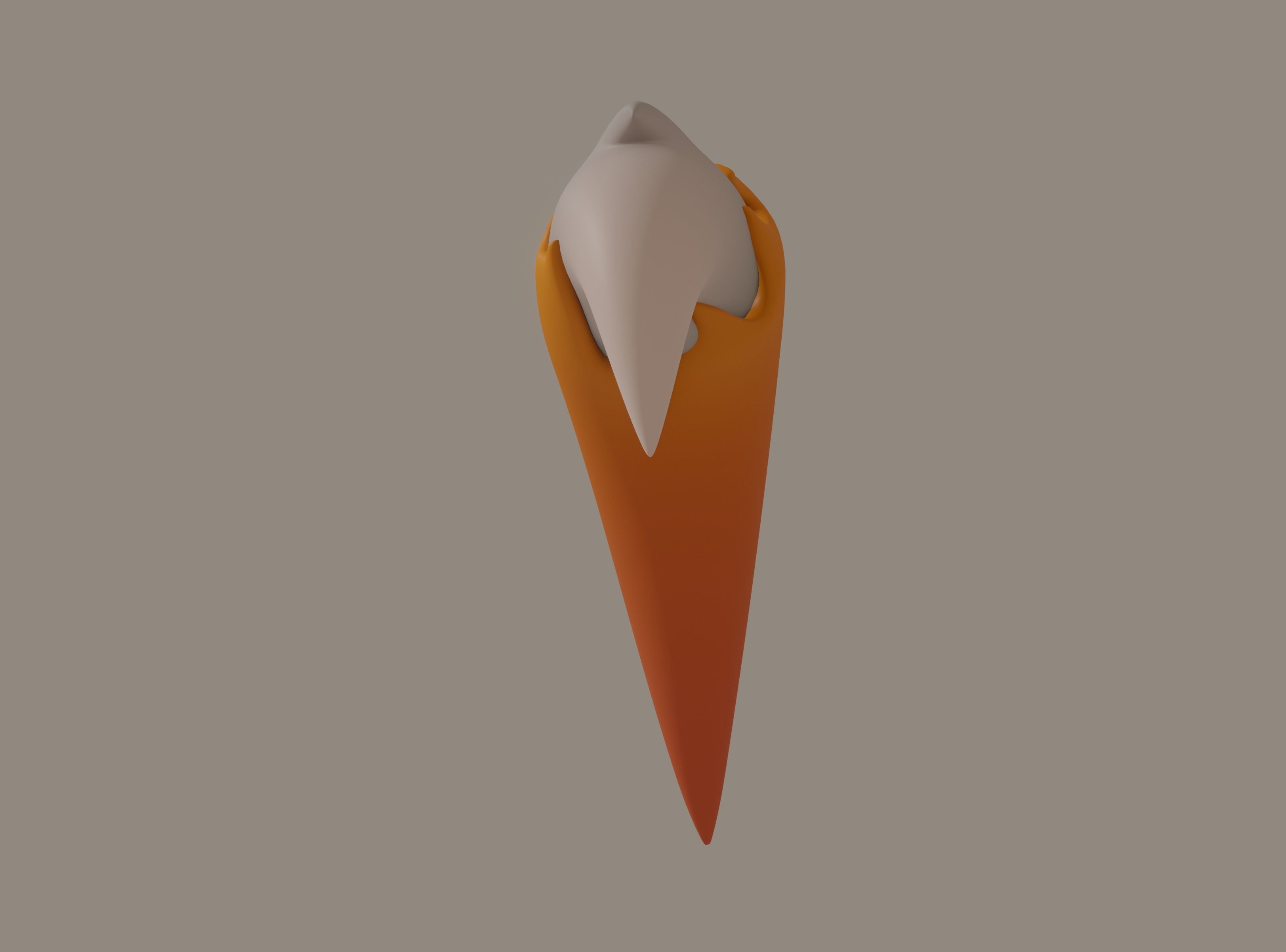 Fox Tail 3D model_4