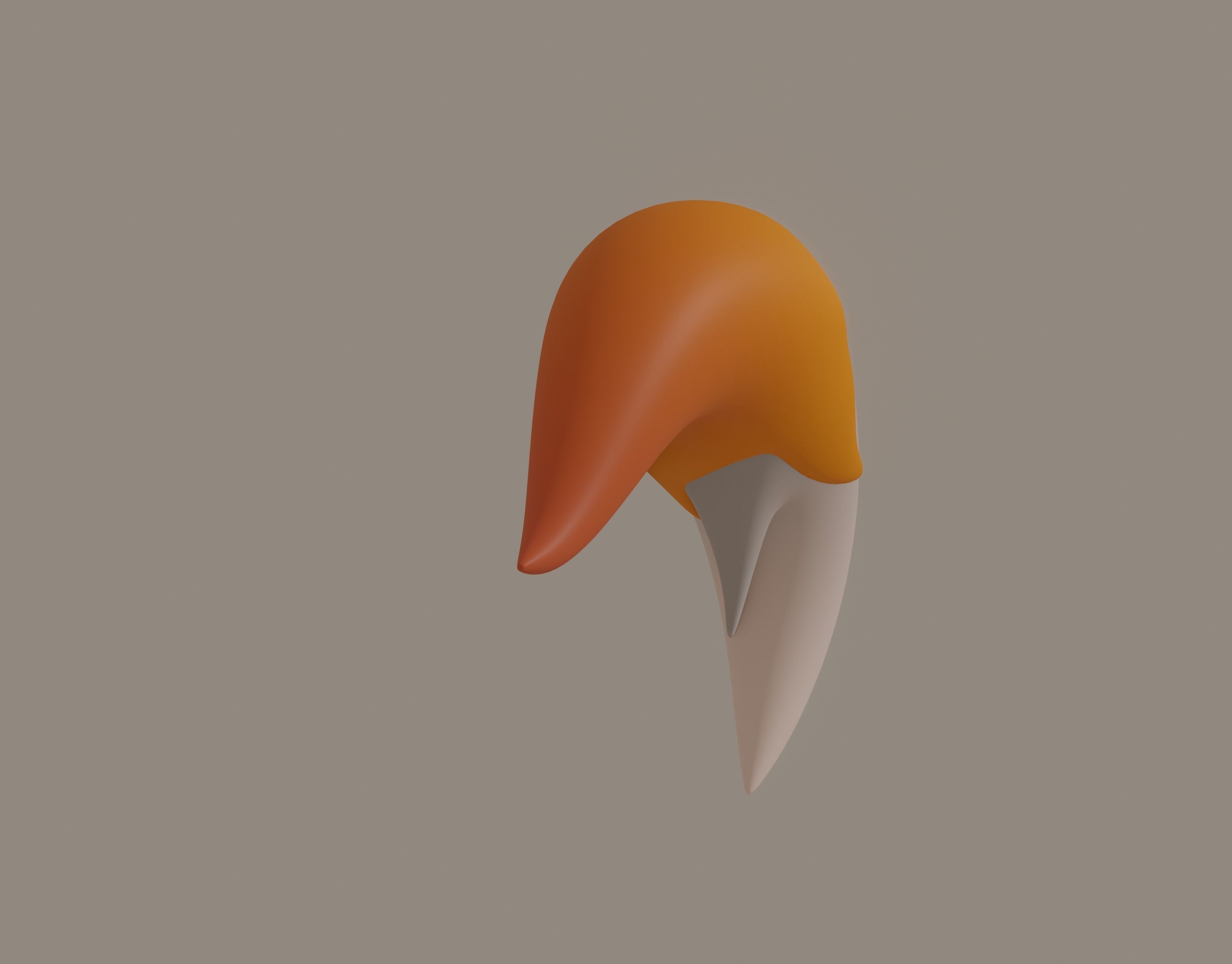 Fox Tail 3D model_8