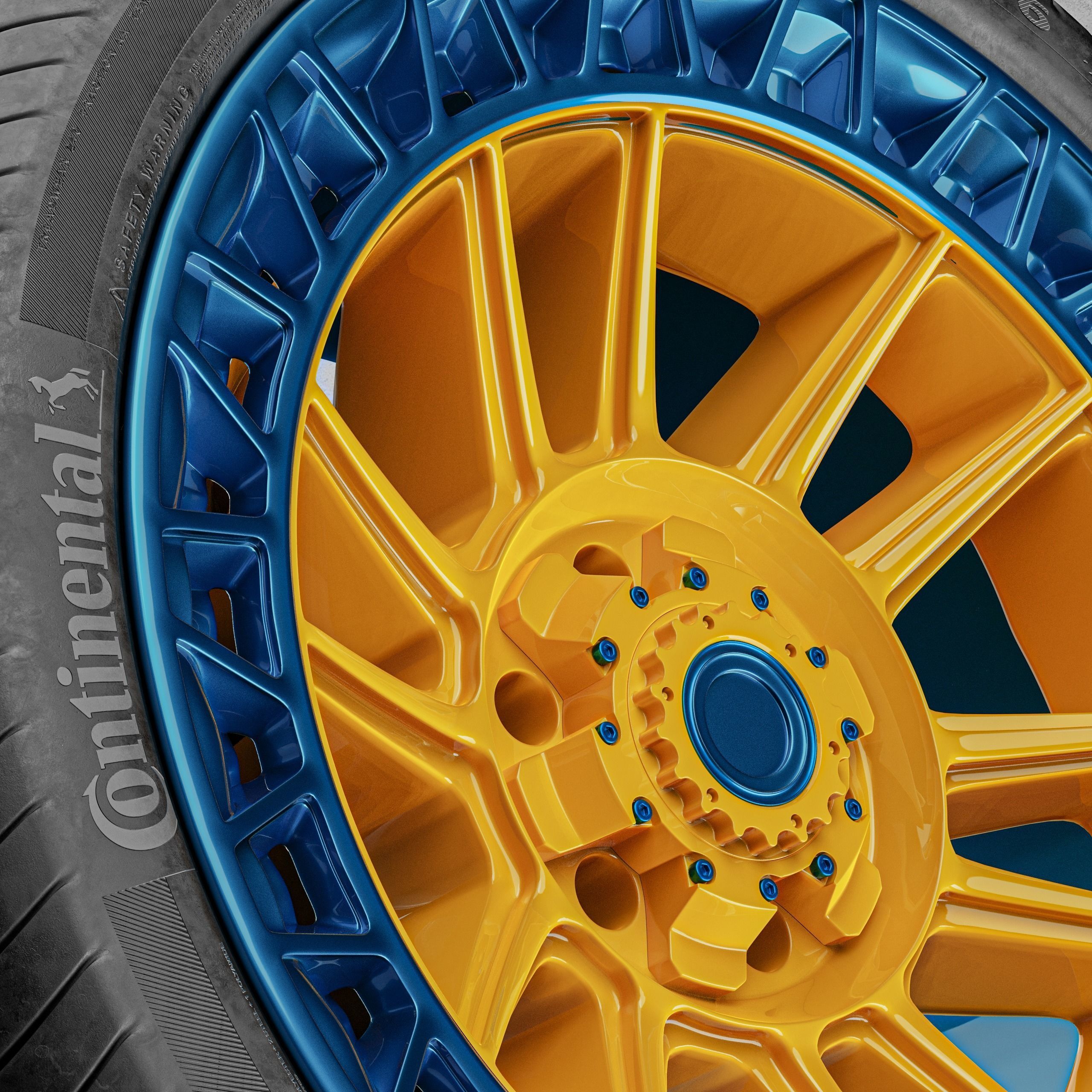 tuning sport wheels 3D Model Collection CGTrader