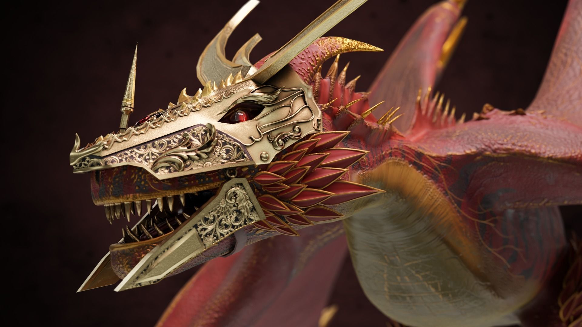 Dragons Mega Pack 3D Model Collection_17