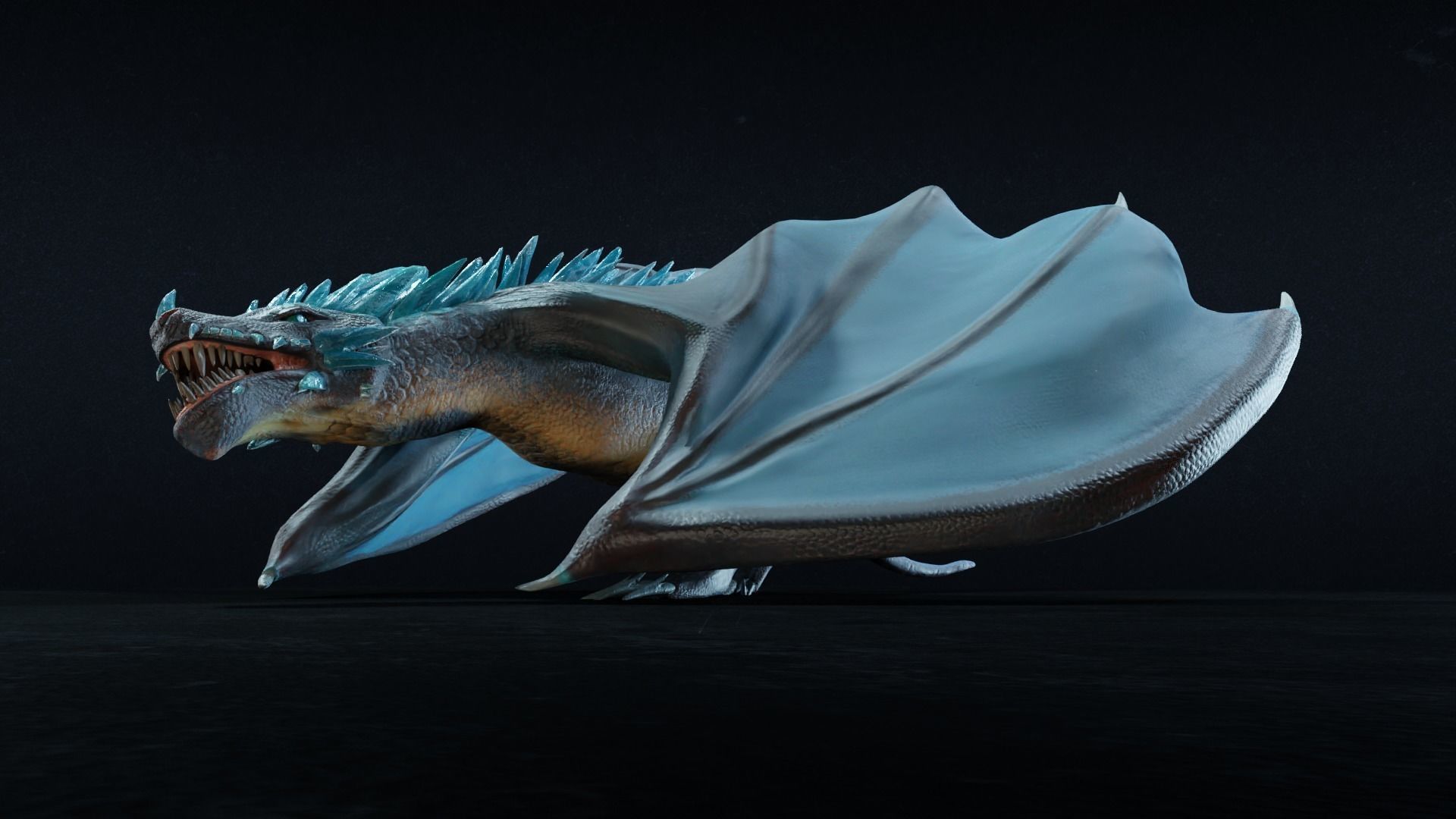 Dragons Mega Pack 3D Model Collection_25