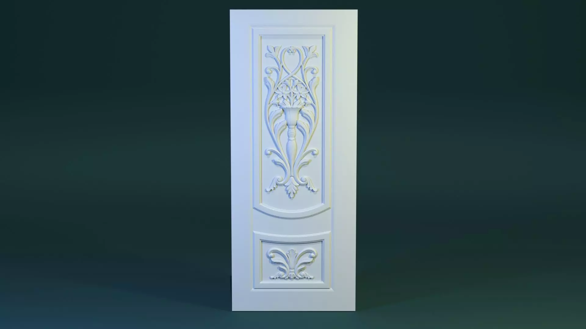 Door 6 for CNC milling machine 3D model_0