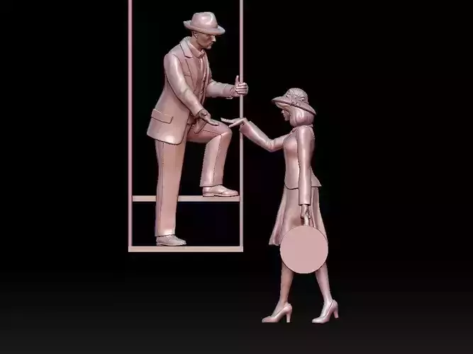 passengers 3D print model