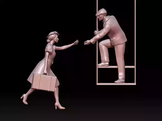 passengers 3D print model
