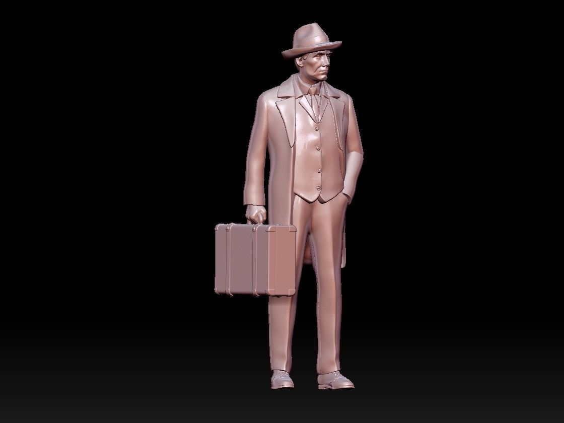 passenger 3D print model_2