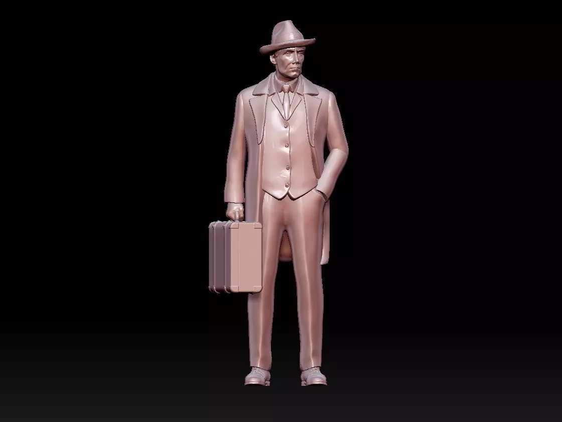 passenger 3D print model_0