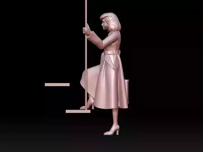 woman 3D print model