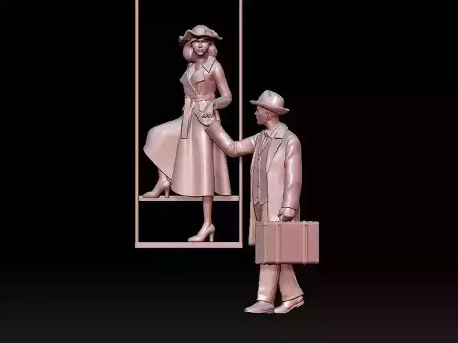 passengers 3D print model