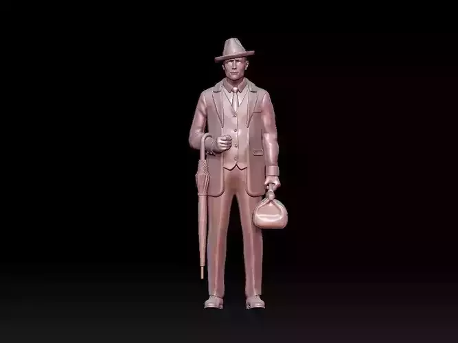man passenger 3D print model