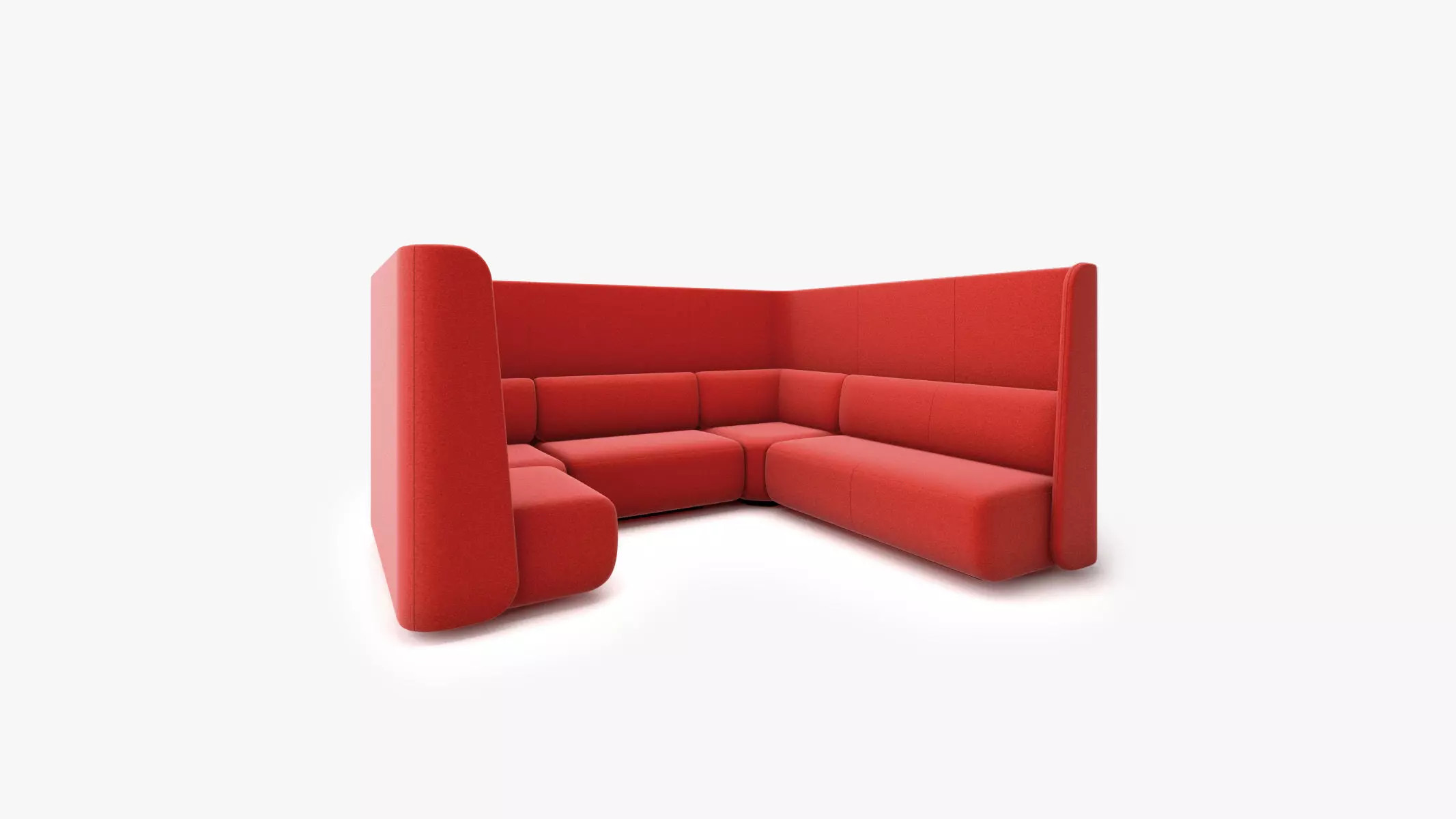 Bernhardt Design - CODE Modules with Angled Wall 3D model_0