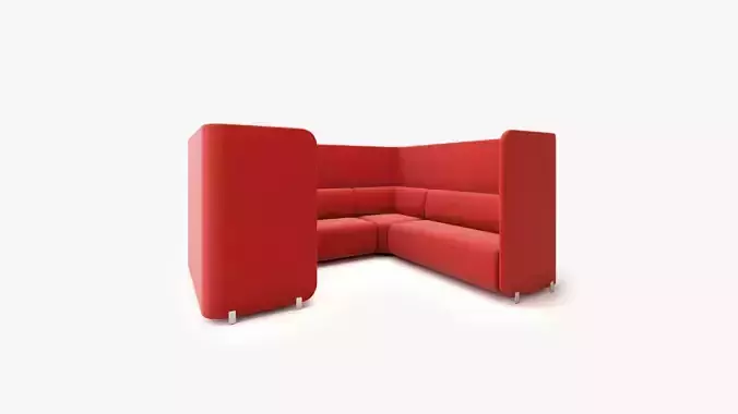 Bernhardt Design - CODE Modules with Standard Wall  3D model