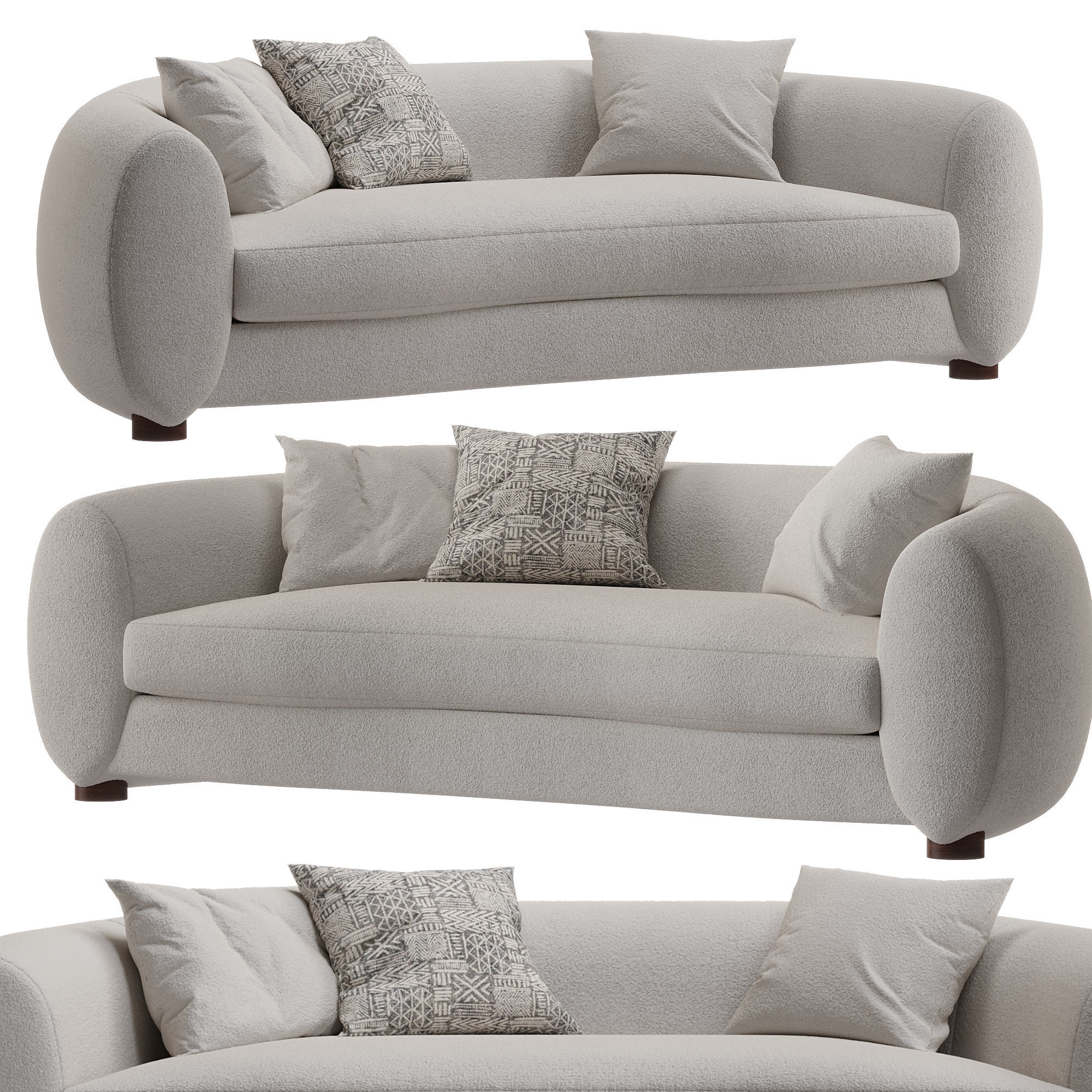 Ej Victor Perkins Sofa 97 3D model_3