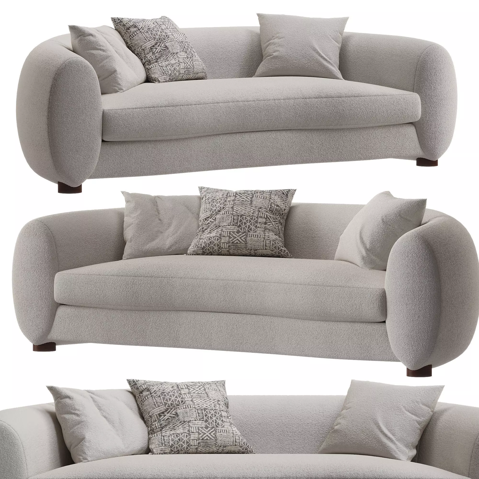 Ej Victor Perkins Sofa 97 3D model_0