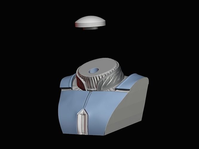 Bo Katan Mandalorian Helmet Stand 3d digital file 3D print model