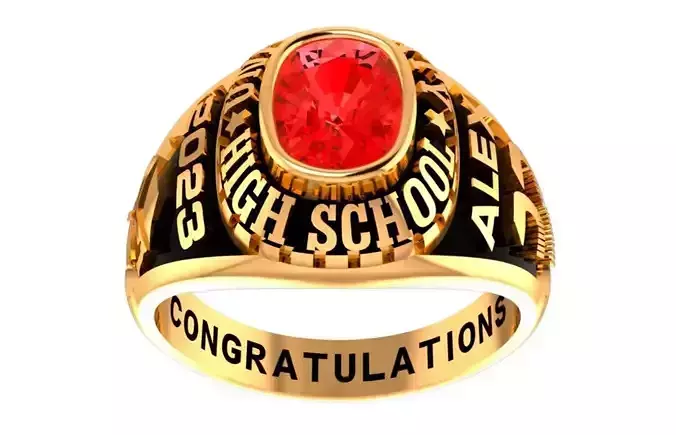 Personalized Class Ring 16