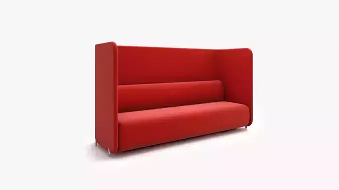 Bernhardt Design - CODE Three Seat Sofa with Standard Wall