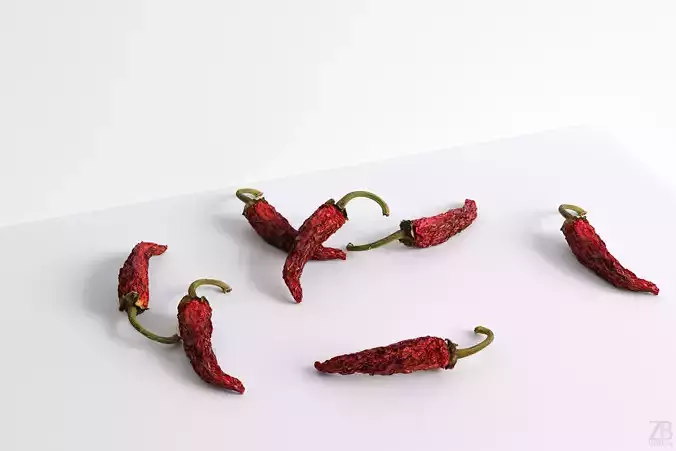 Chili 3D model Chili 3D model