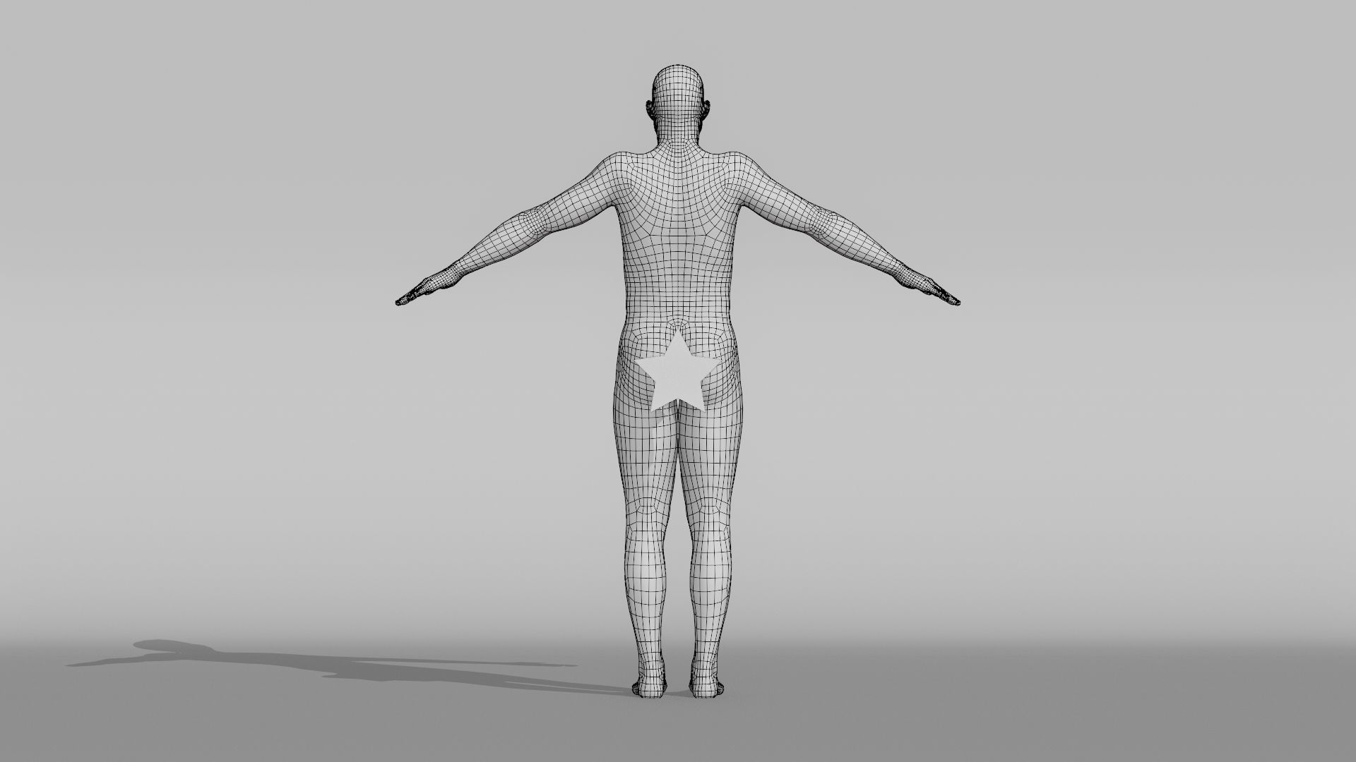 Realistic Male Character - Clark Low-poly 3D model_14