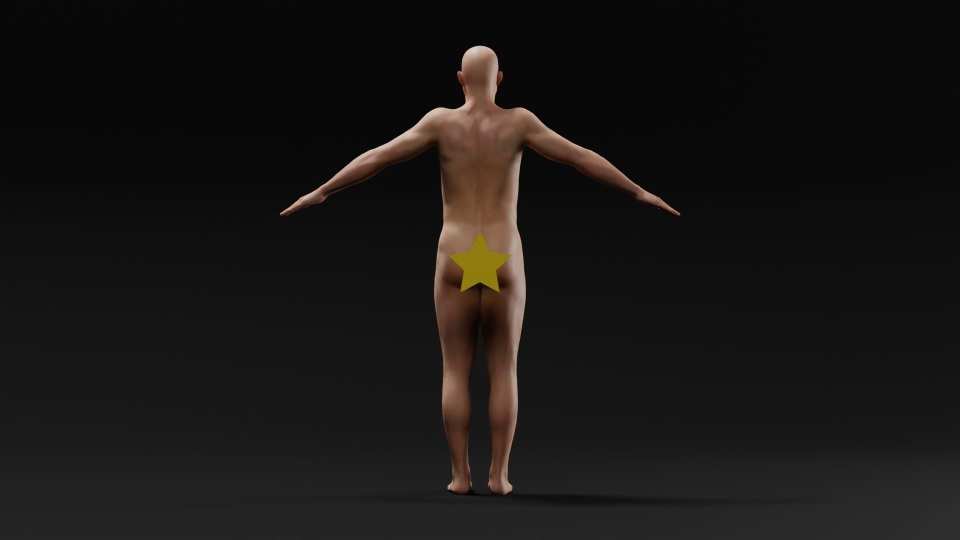 Realistic Male Character - Clark Low-poly 3D model_4