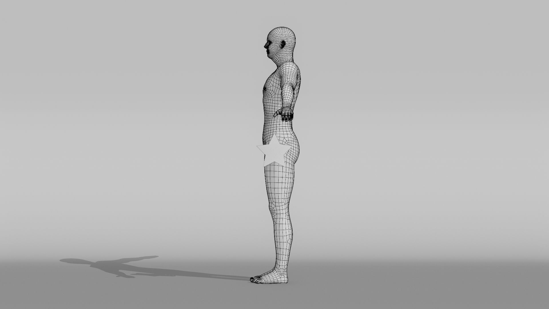 Realistic Male Character - Clark Low-poly 3D model_15