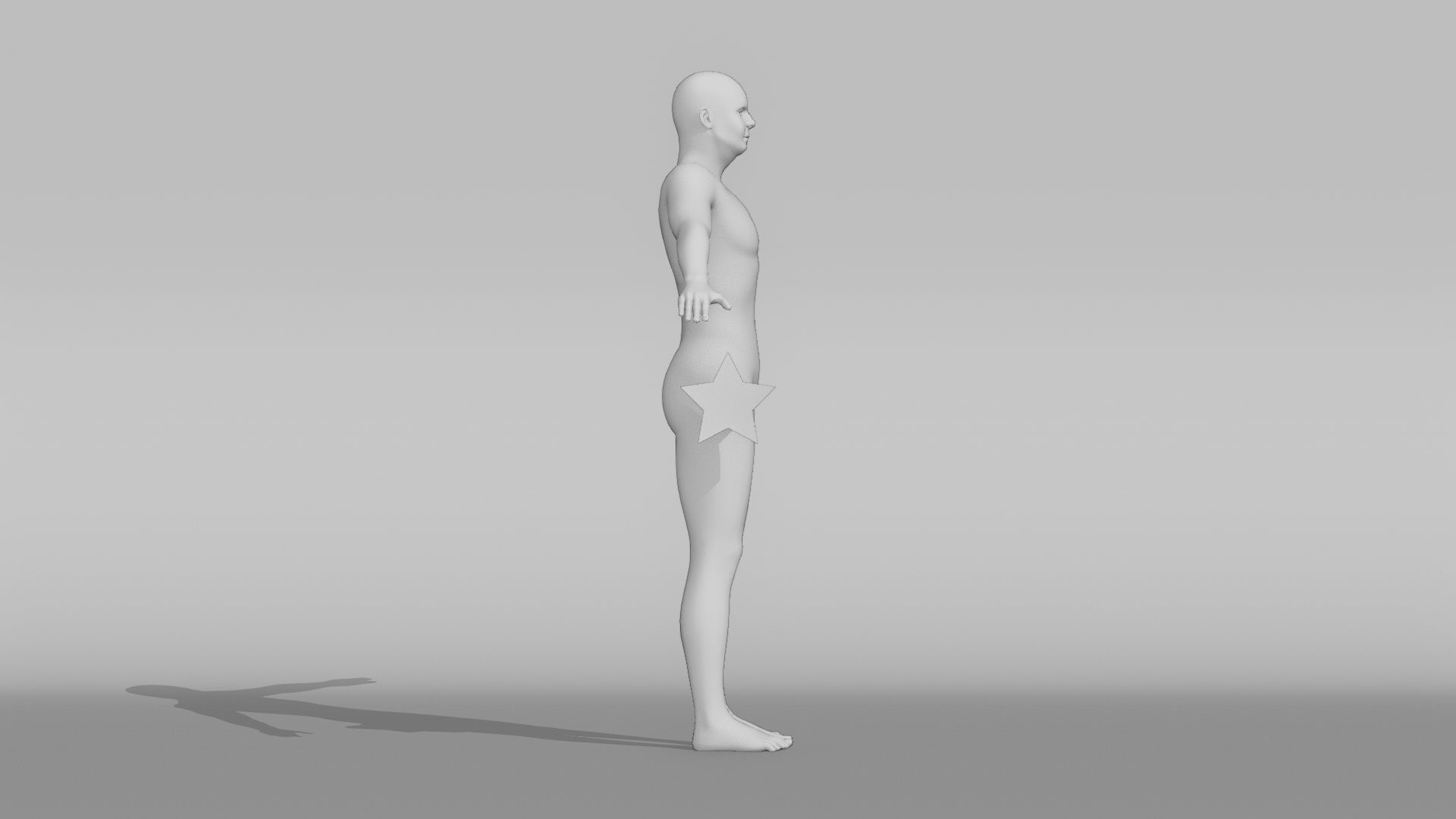 Realistic Male Character - Clark Low-poly 3D model_8