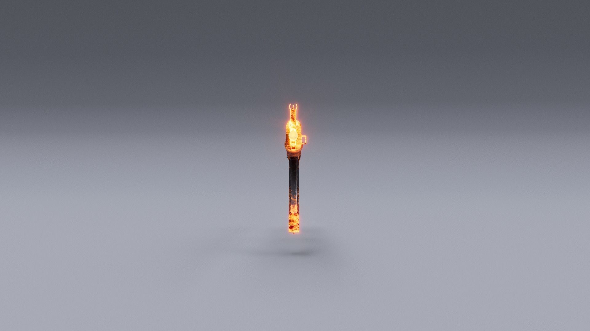 AK-47   Low-poly 3D model_3