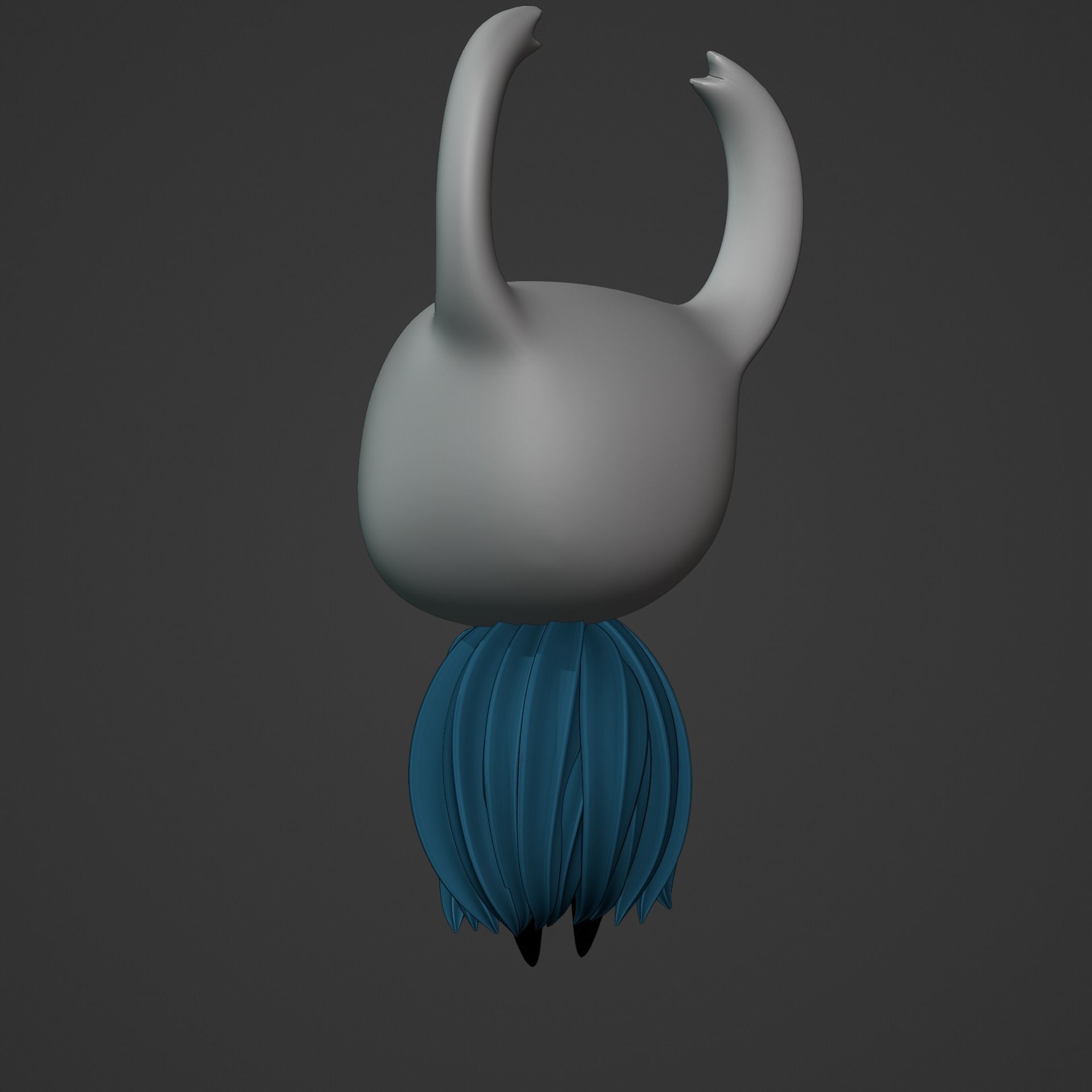 KNIGHT AND HORNET FROM HOLLOW KNIGHT Low-poly 3D model_31