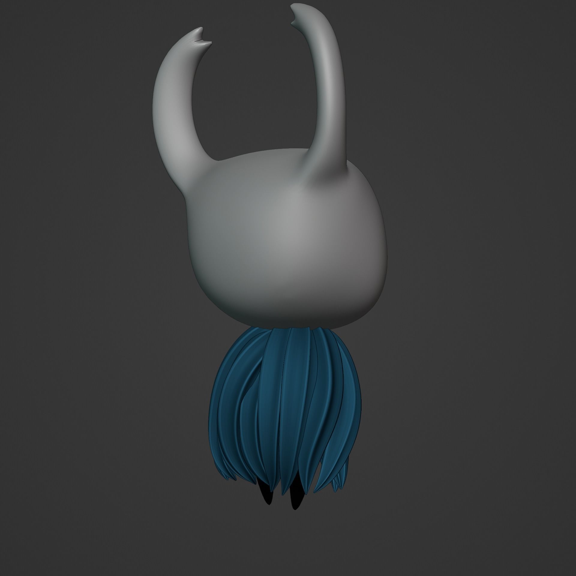 KNIGHT AND HORNET FROM HOLLOW KNIGHT Low-poly 3D model_35