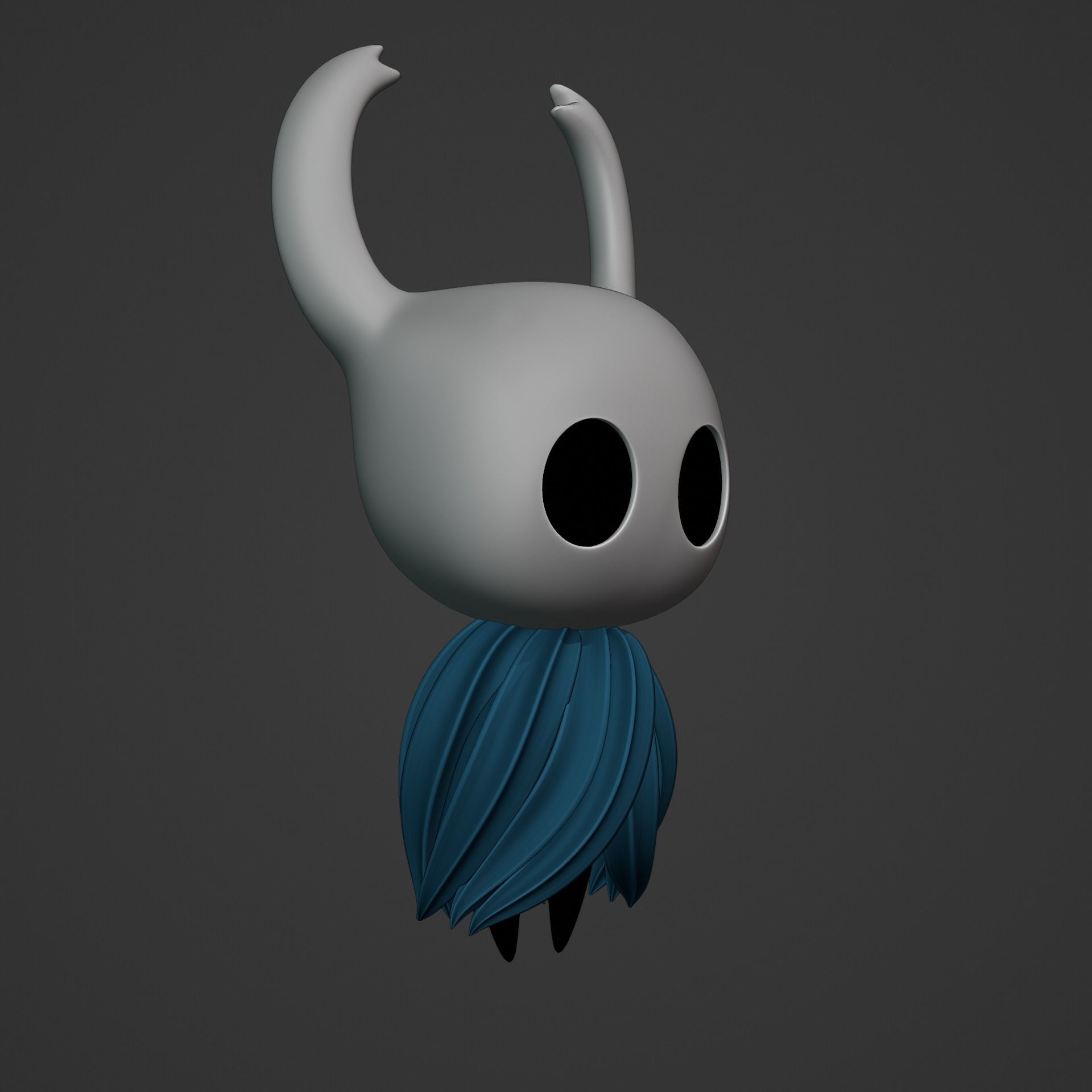 KNIGHT AND HORNET FROM HOLLOW KNIGHT Low-poly 3D model_33