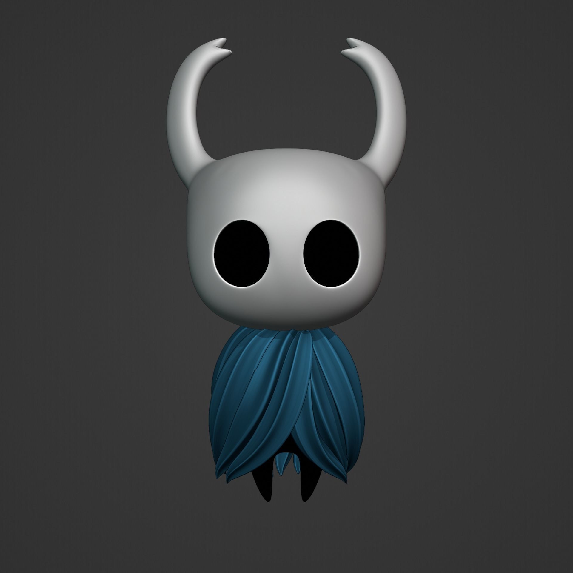KNIGHT AND HORNET FROM HOLLOW KNIGHT Low-poly 3D model_27