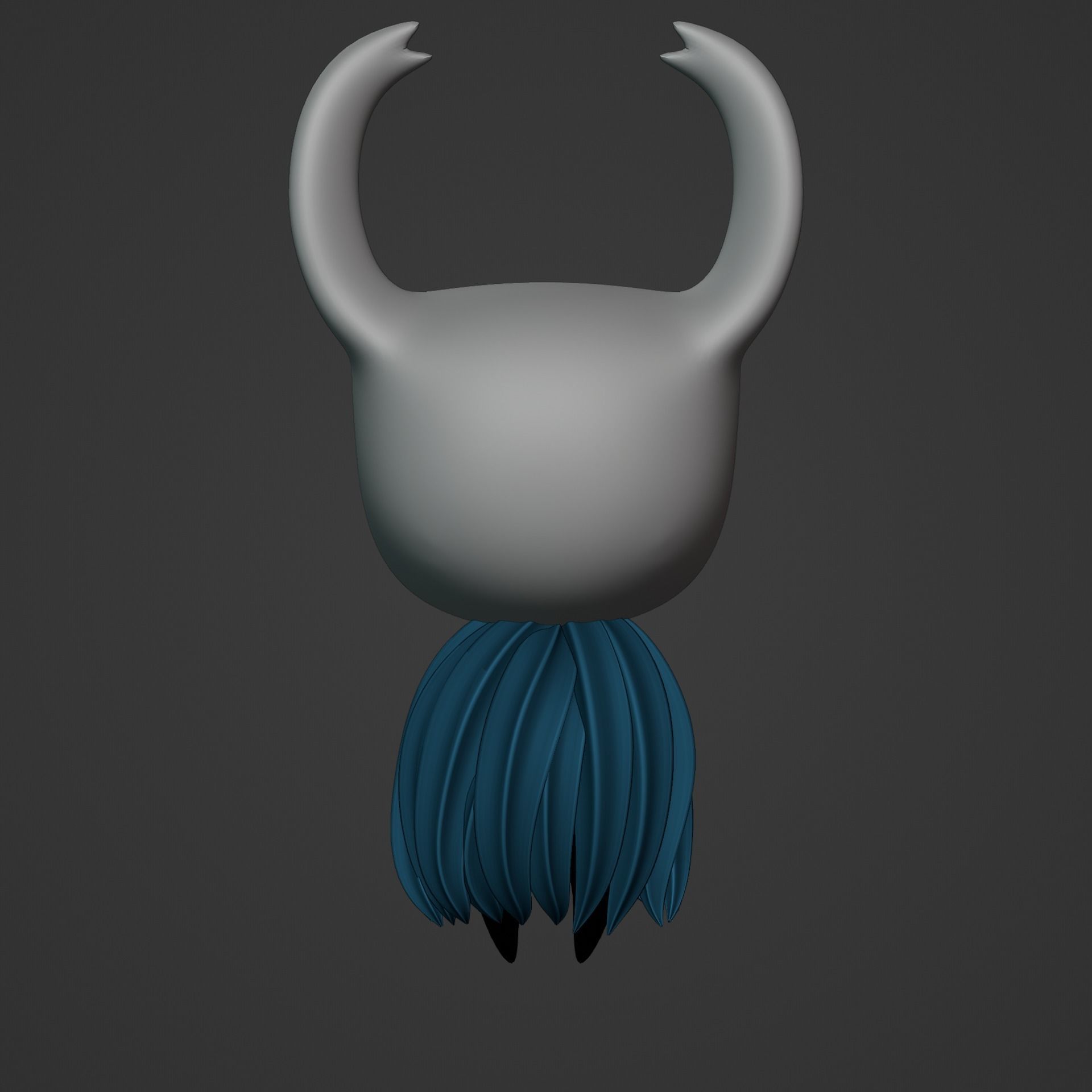 KNIGHT AND HORNET FROM HOLLOW KNIGHT Low-poly 3D model_32