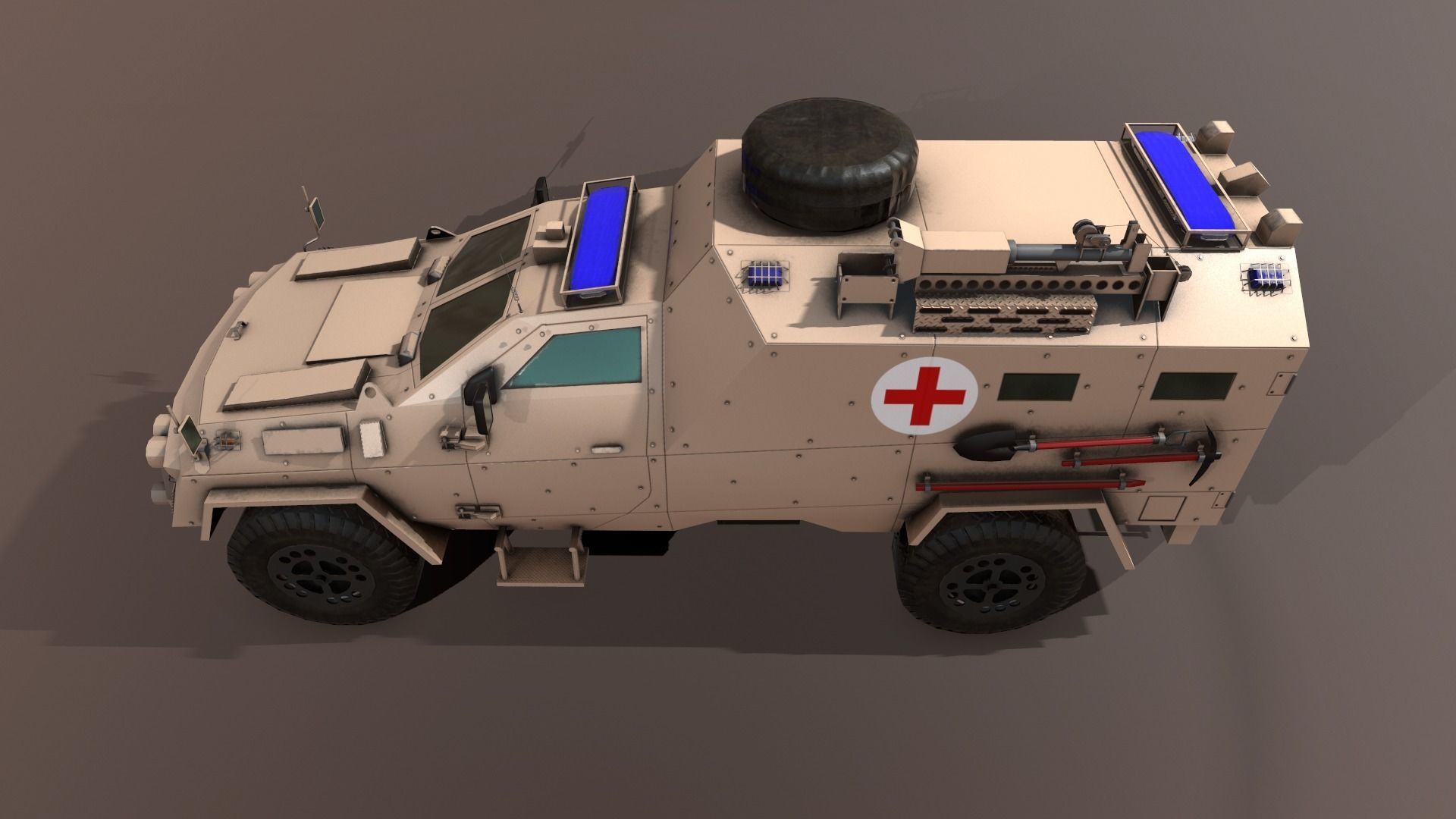 Didgori Medevac Low-poly 3D model_6