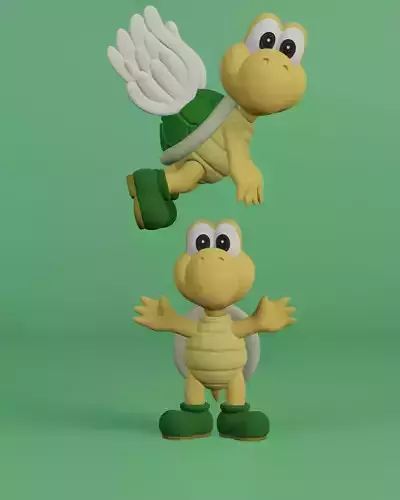 Koopa Troopa  3D print model
