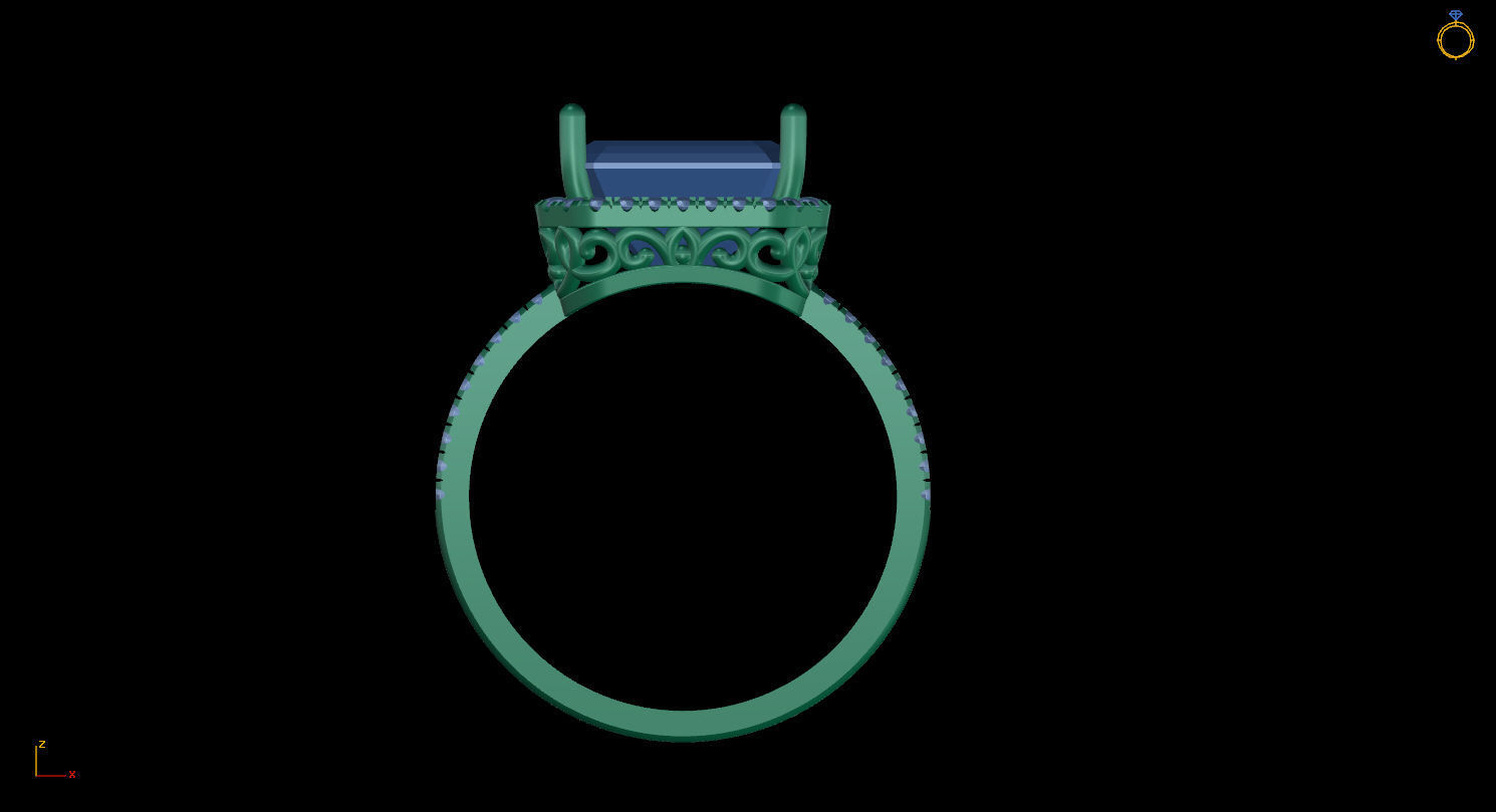 Ring N31 3D print model_9