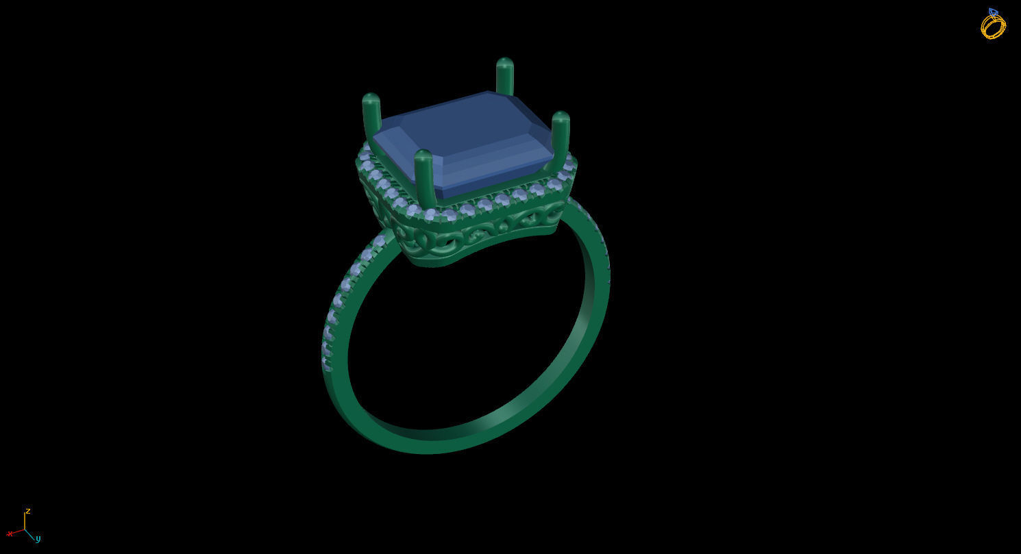 Ring N31 3D print model_5
