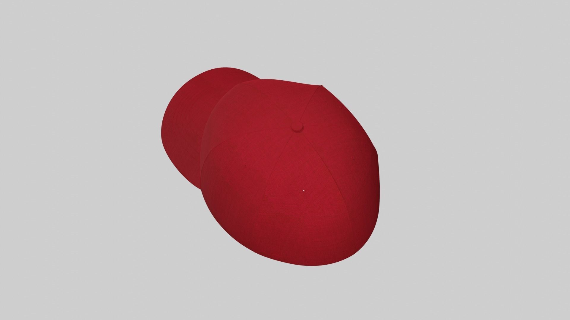 Baseball Cap 3D model_8