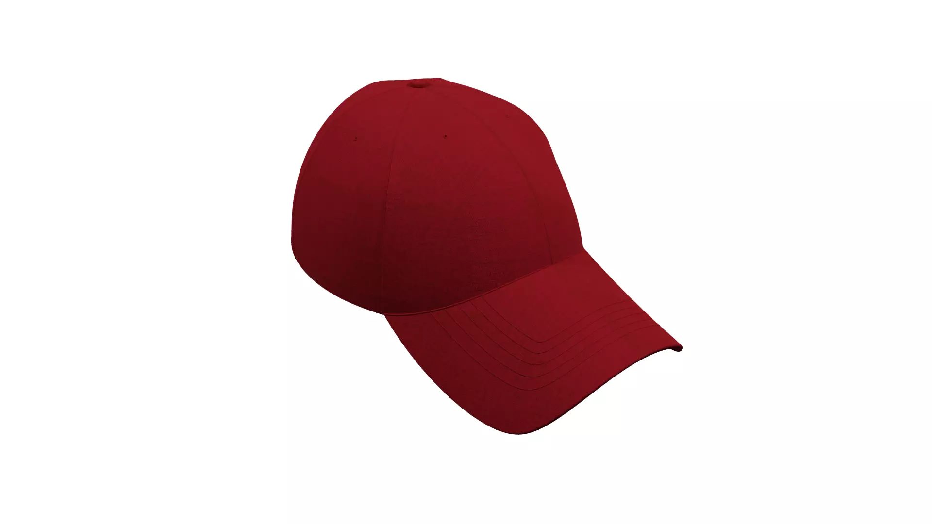 Baseball Cap 3D model_0