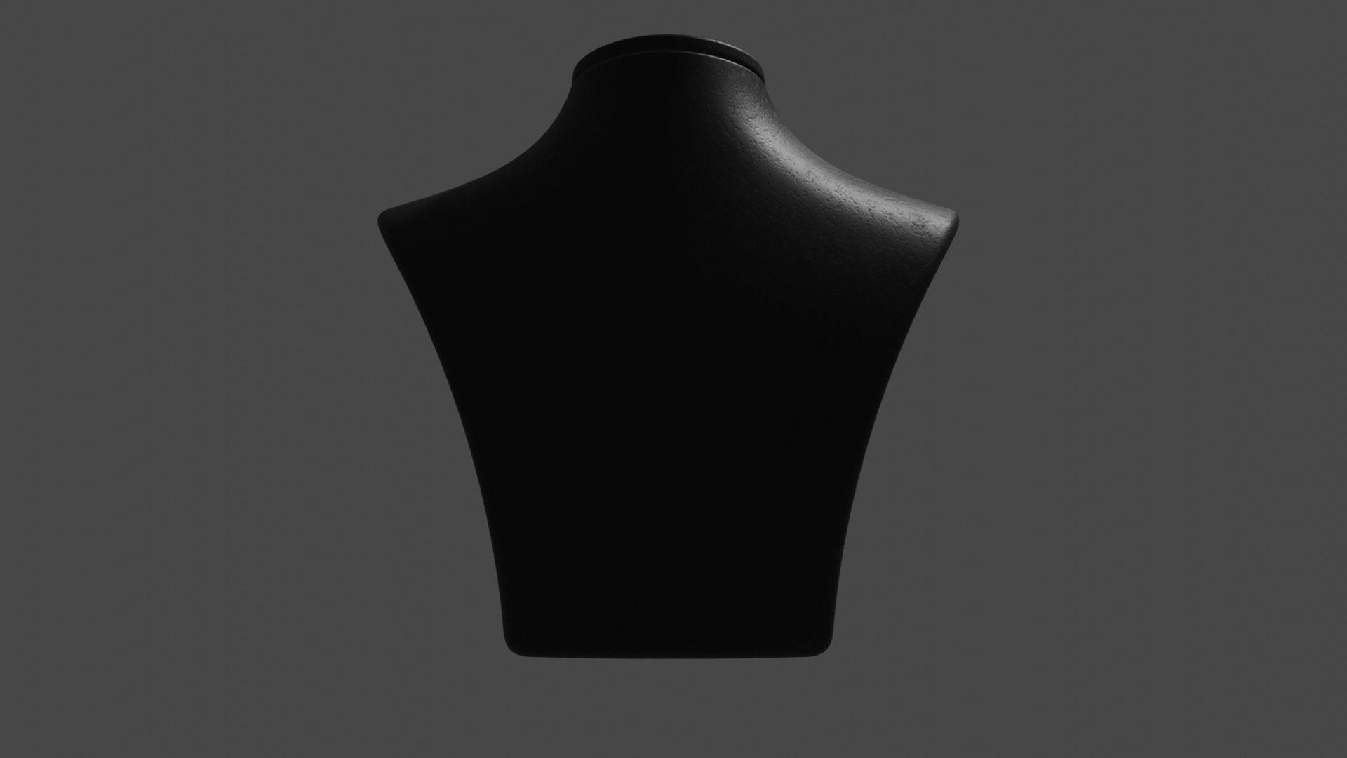 Jewelry Display Bust 3D print model_5