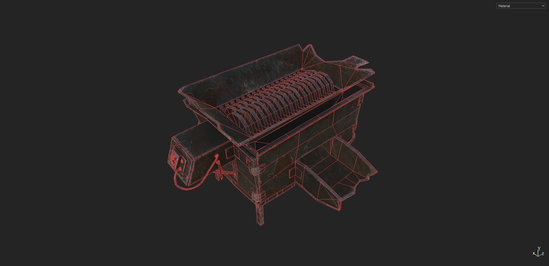 Industrial Props Pack 2 Low-poly 3D model_19