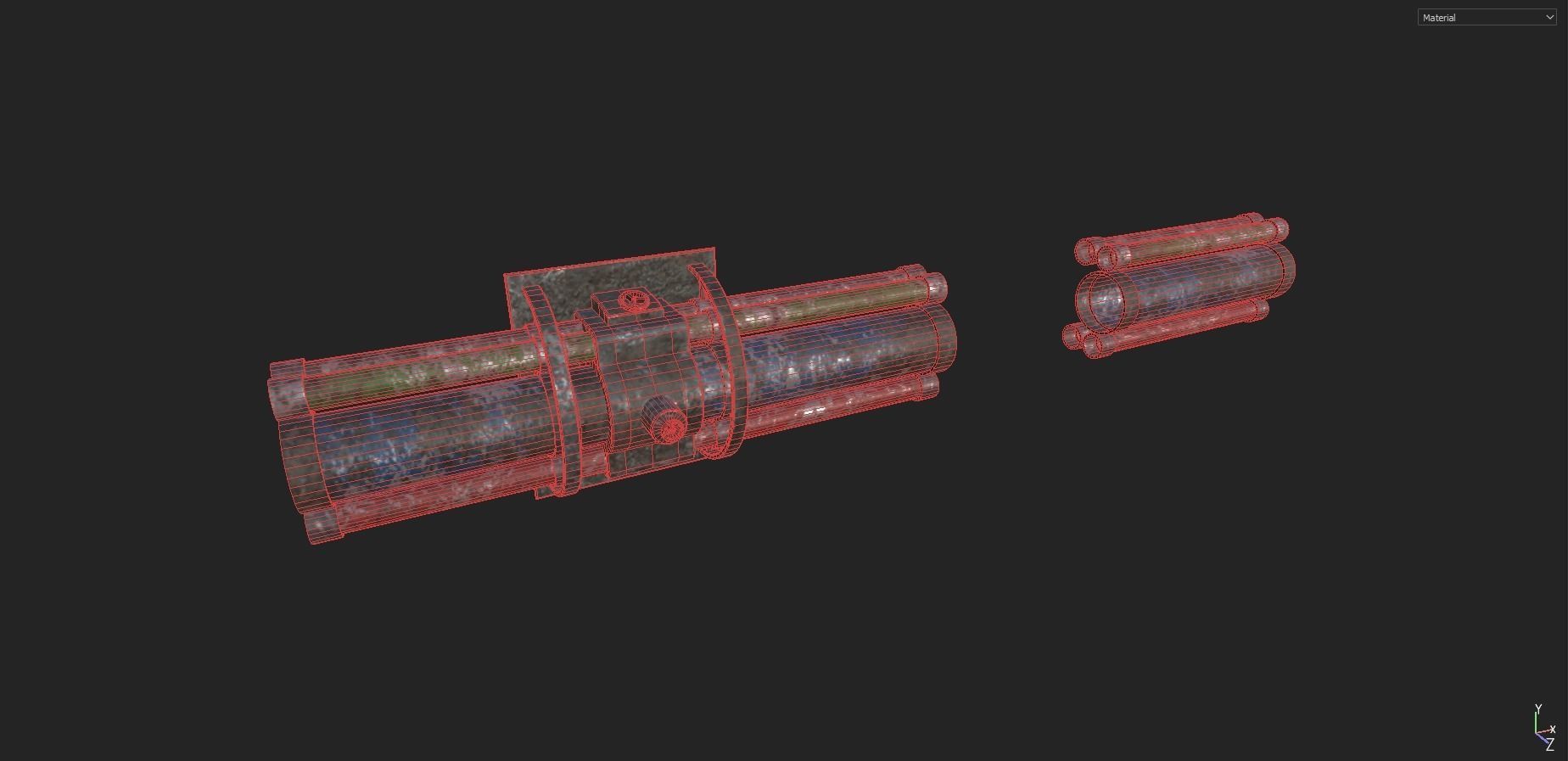 Industrial Props Pack 2 Low-poly 3D model_15