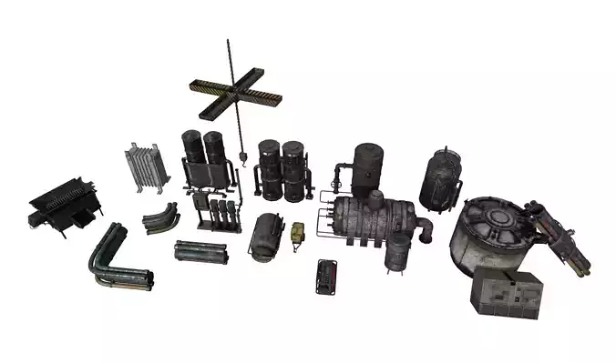 Industrial Props Pack 2