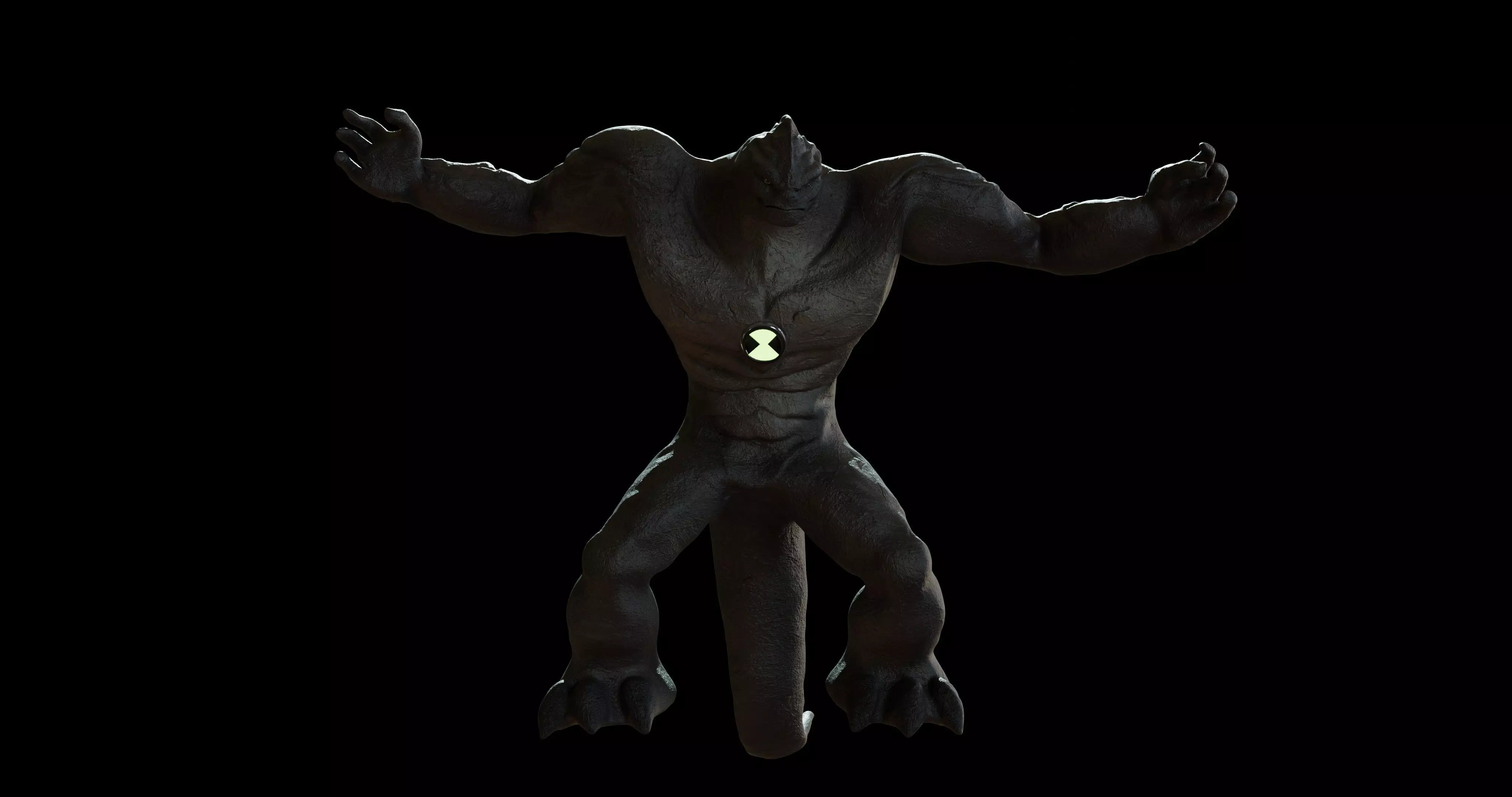 Ben 10 Humungousaur 3D Model 3D model_0