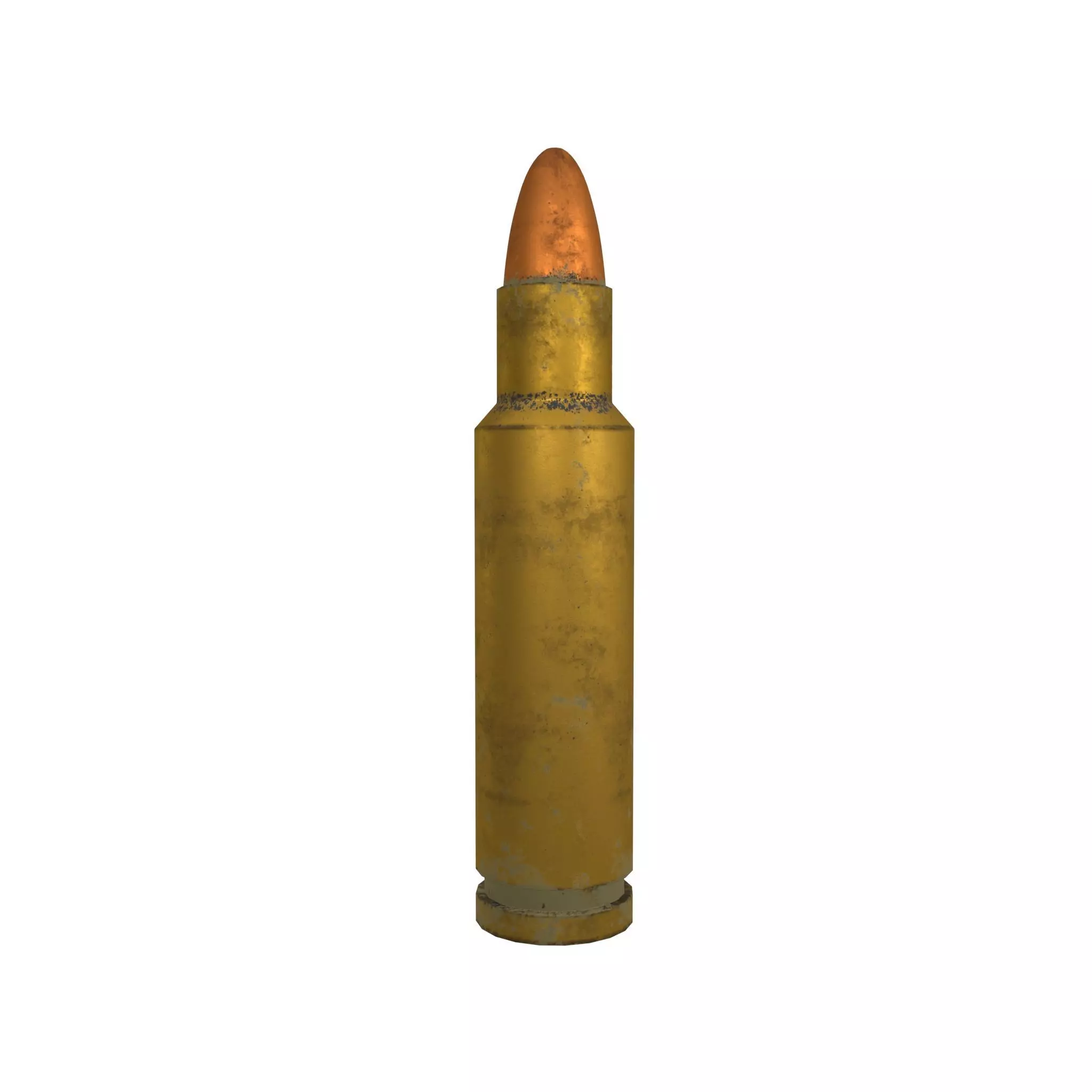 Army Bullets v1 005 Low-poly 3D model_0
