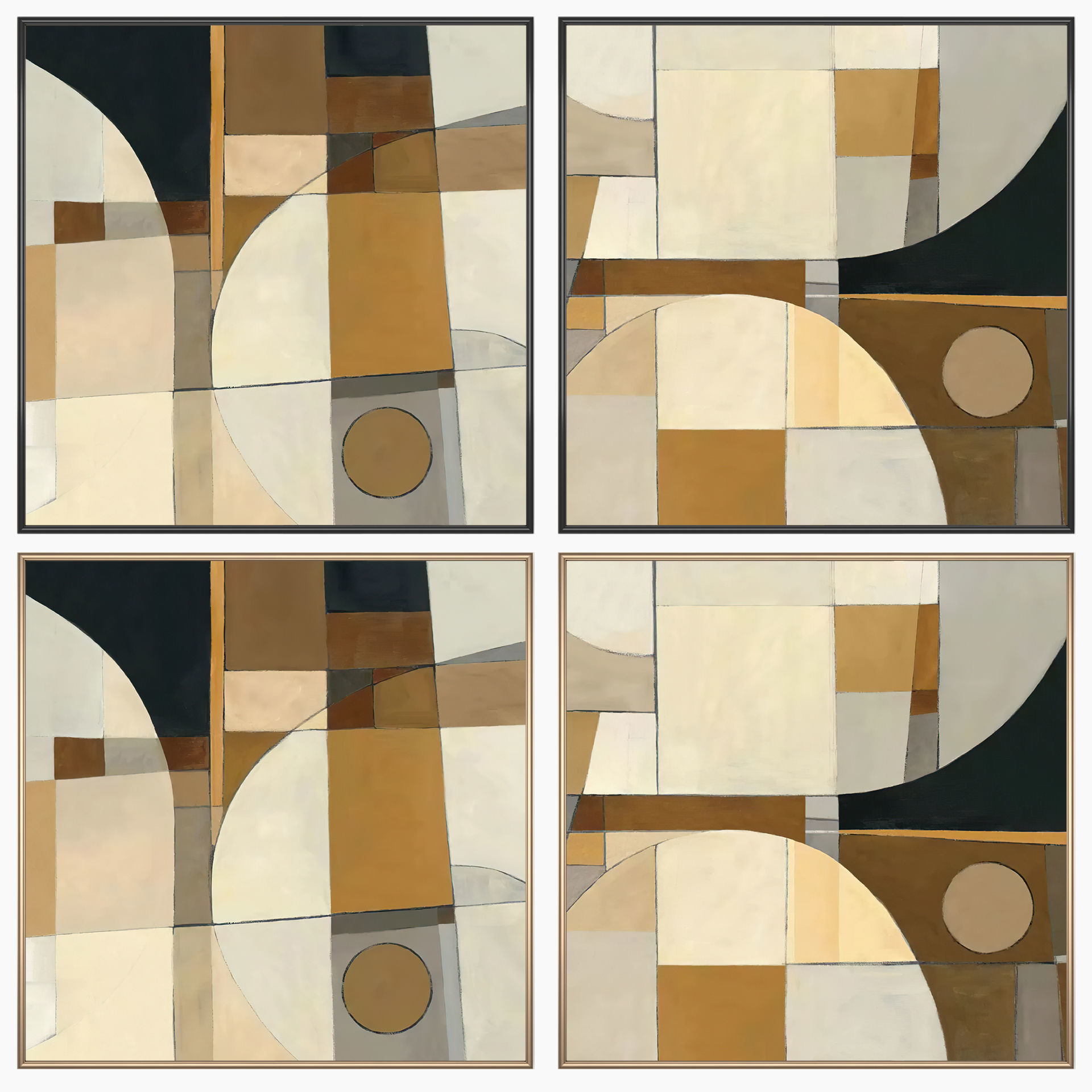 Wall Art Set 4059 3D model_1