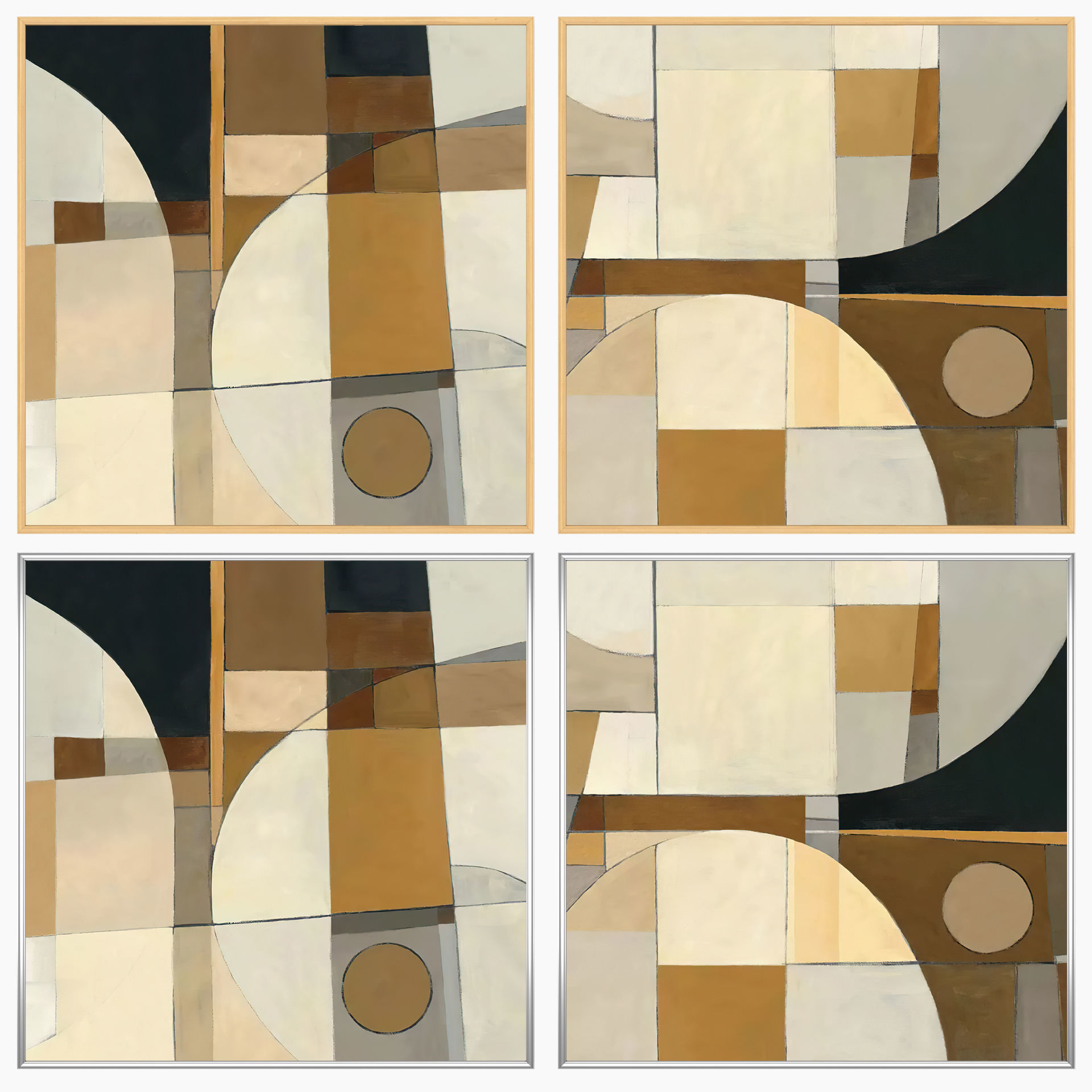 Wall Art Set 4059 3D model_2