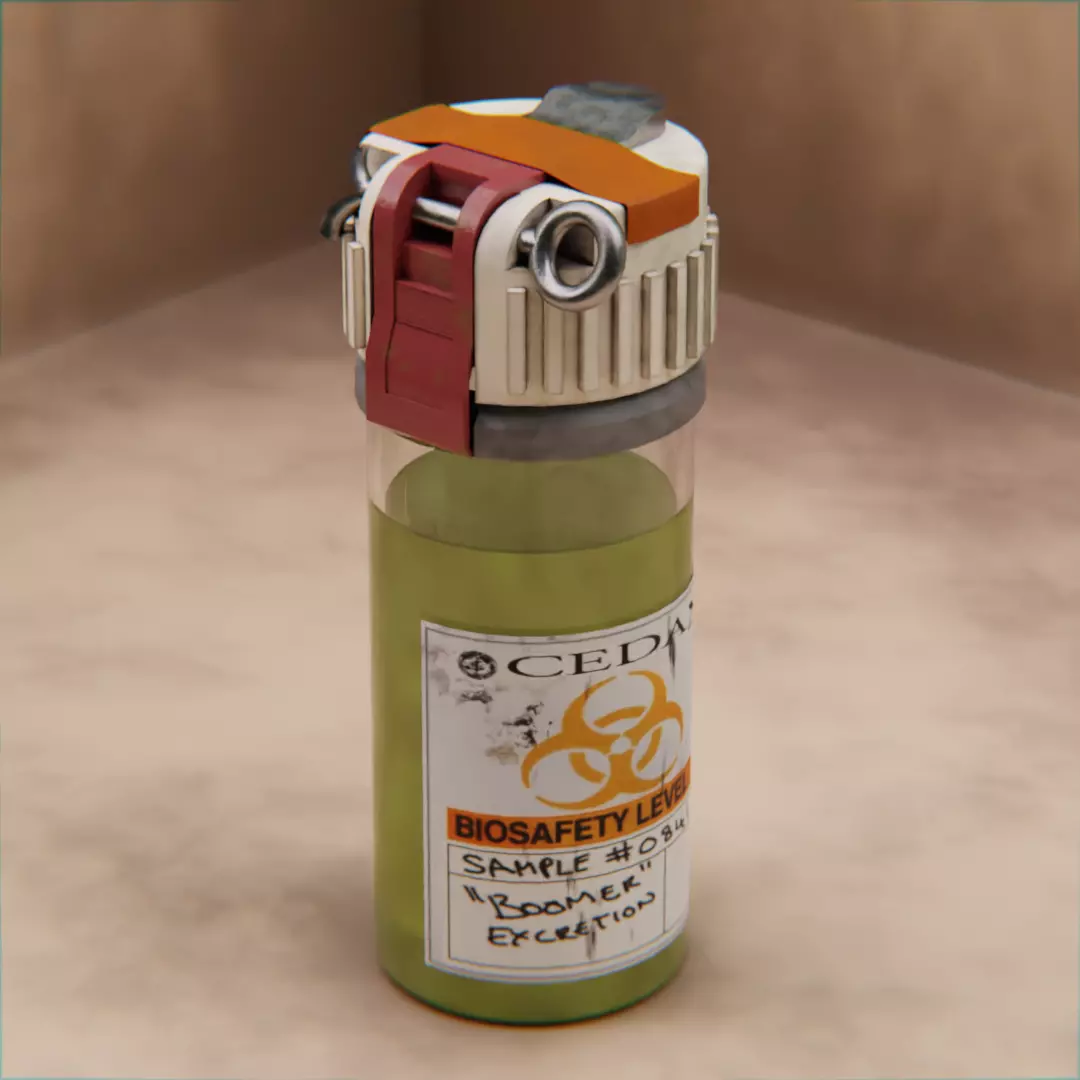 Left4Dead Boomer Bile Bomb 3D model_0