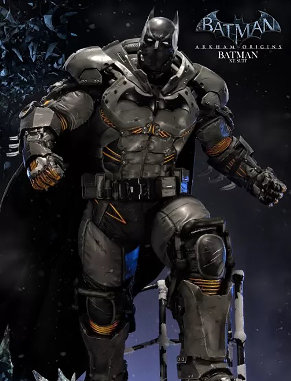 Batman Arkham Origins XE Suit 3D Model Ready to Print 3D print model_1